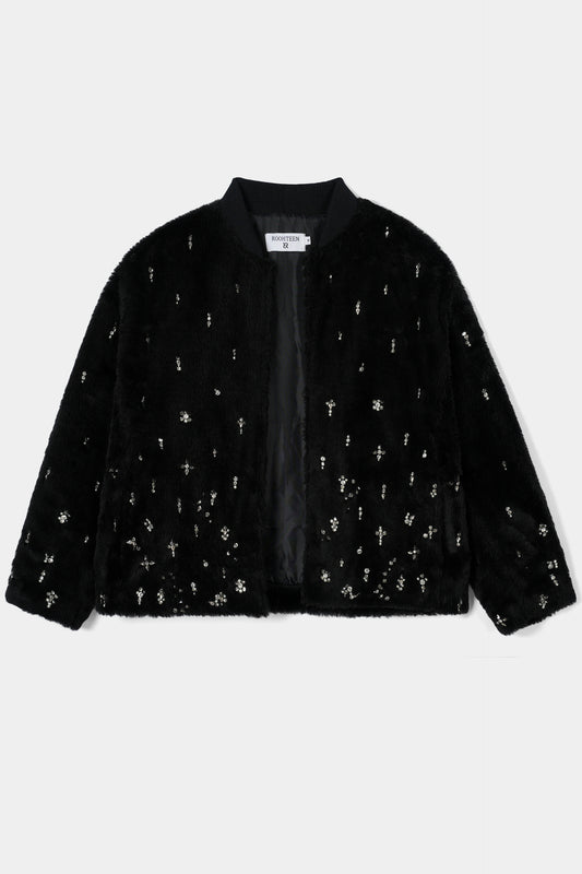 Black Starlight Embroidered Jacket
