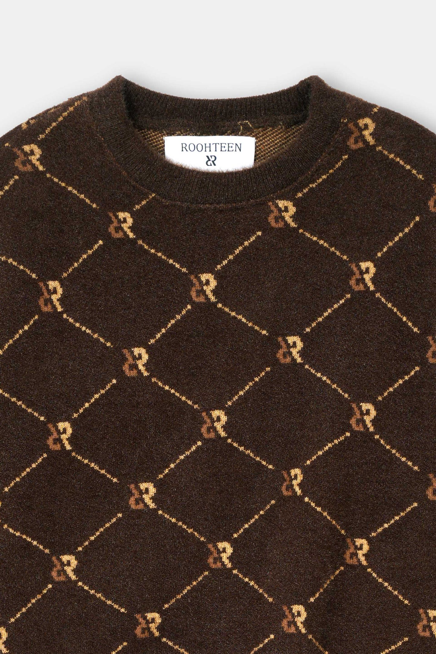 R-Weave Jacquard Sweater