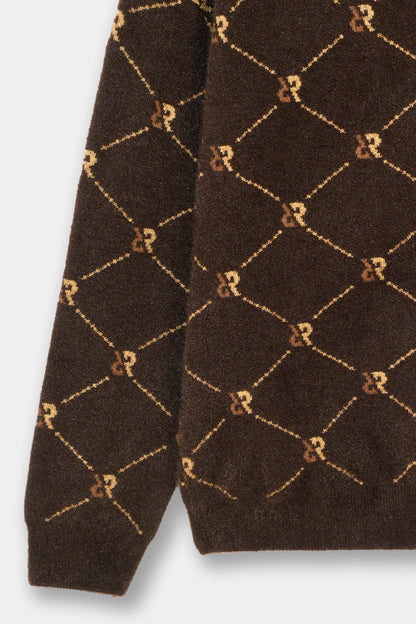 R-Weave Jacquard Sweater