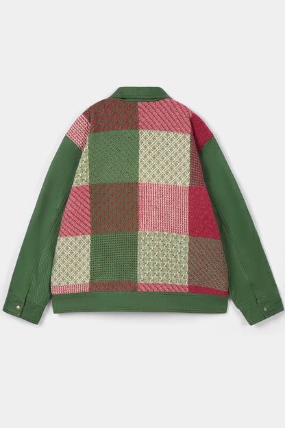 جاكيت رالي جينز مرقع