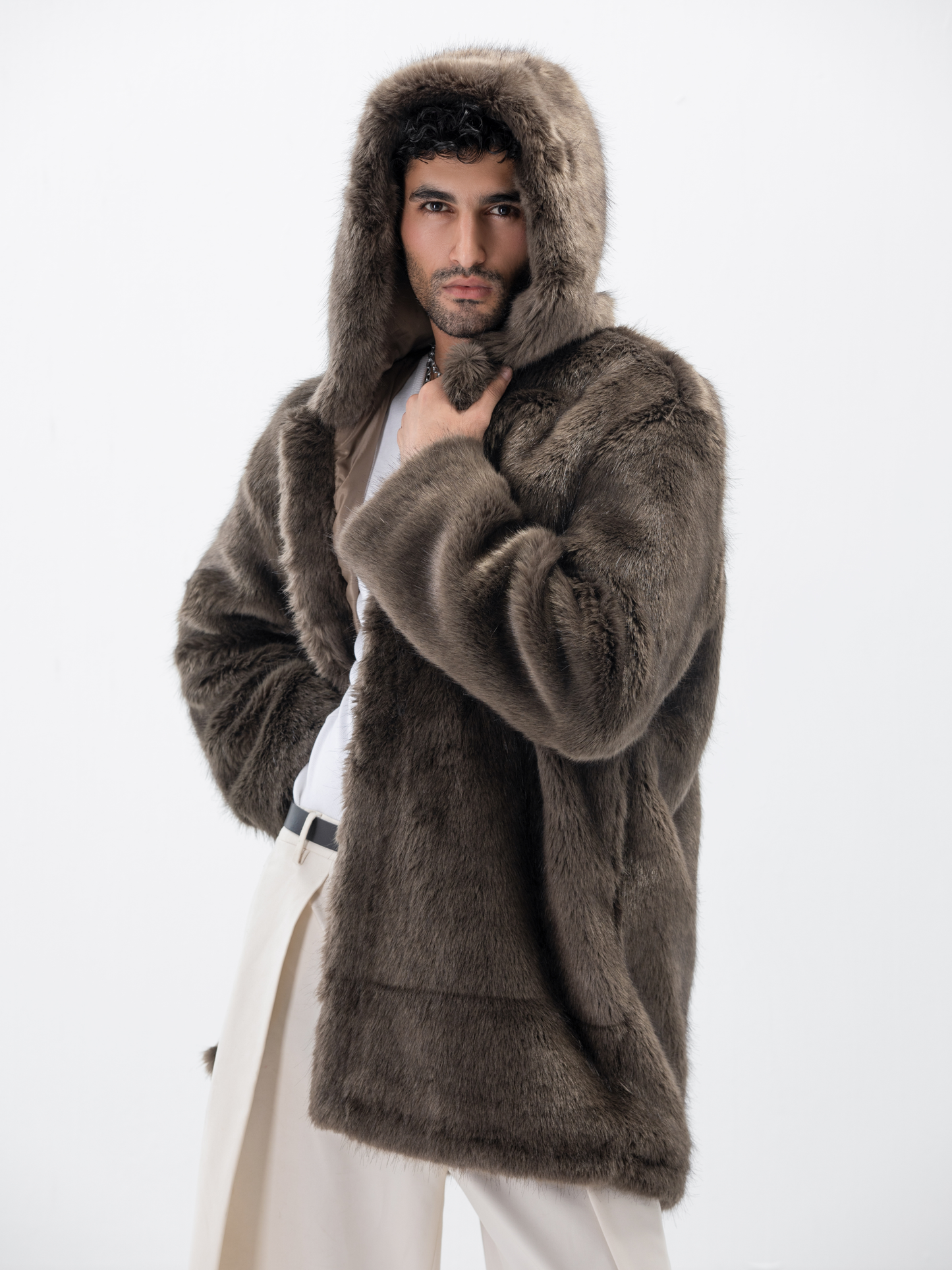 معطف هودي من Timberland Plush