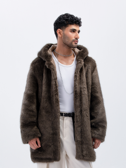 معطف هودي من Timberland Plush