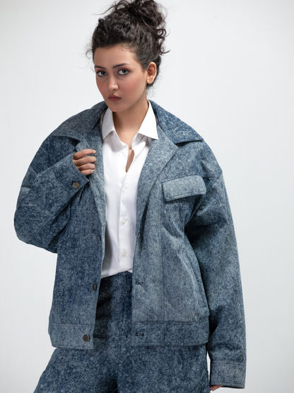 جاكيت جينز ستون ويف