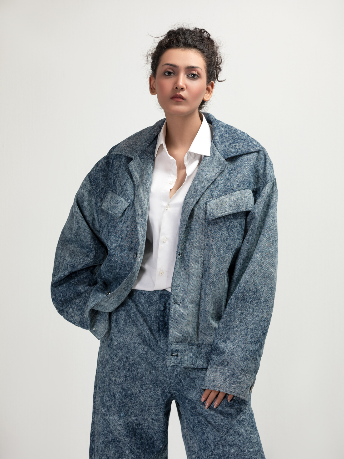 جاكيت جينز ستون ويف