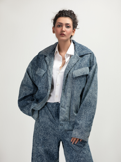 جاكيت جينز ستون ويف