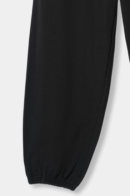 بنطال رياضي أسود مريح