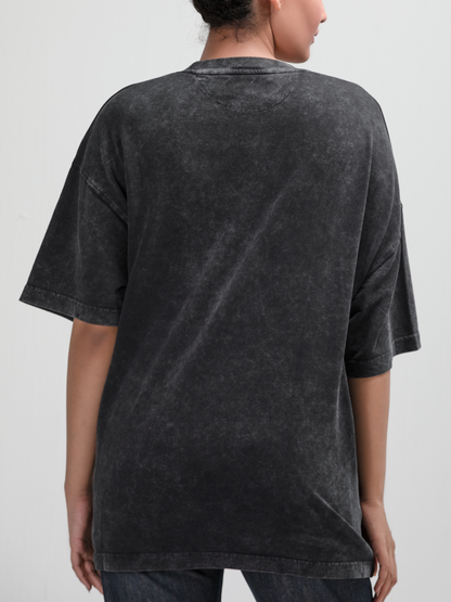 تي شيرت أسود مقاوم للأحماض