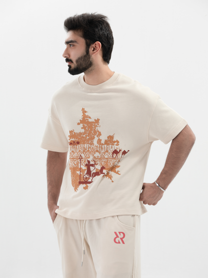 تي شيرت الكثبان الذهبية المصرية