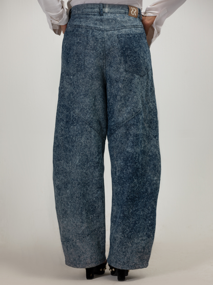 بنطال جينز ستون ويف