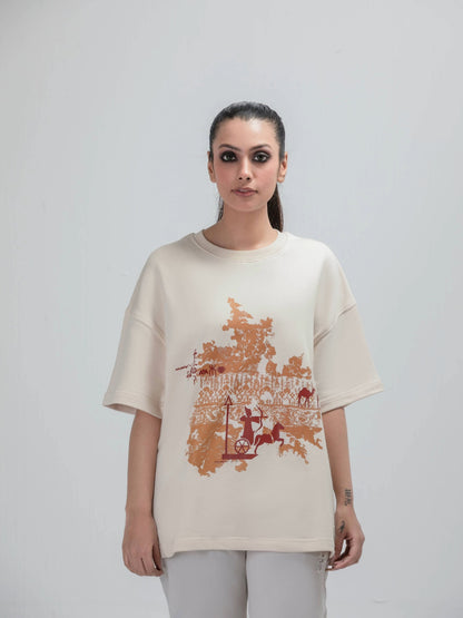 تي شيرت الكثبان الذهبية المصرية