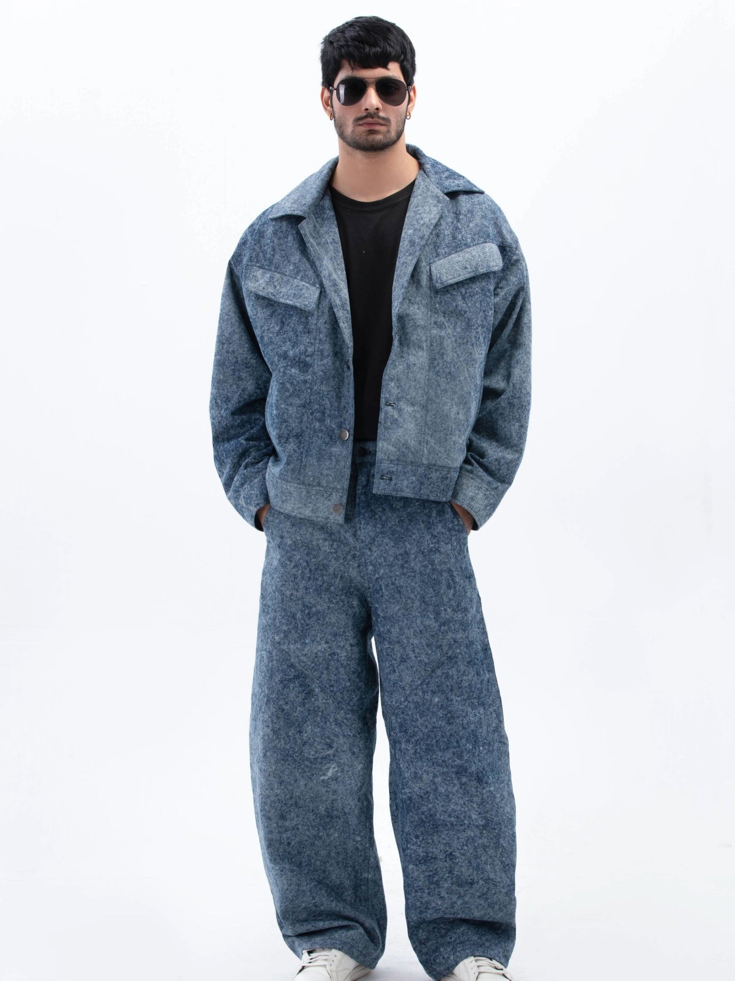 جاكيت جينز ستون ويف