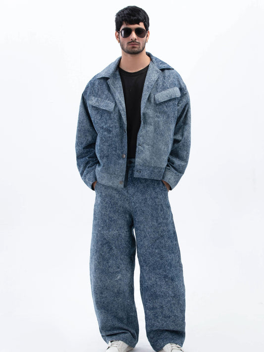 جاكيت جينز ستون ويف