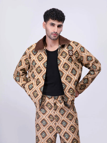 سترة منسوجة من الماس الفاخر