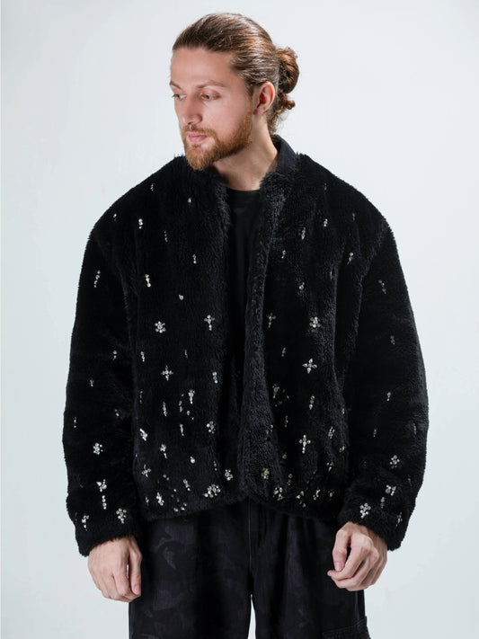 Black Starlight Embroidered Jacket