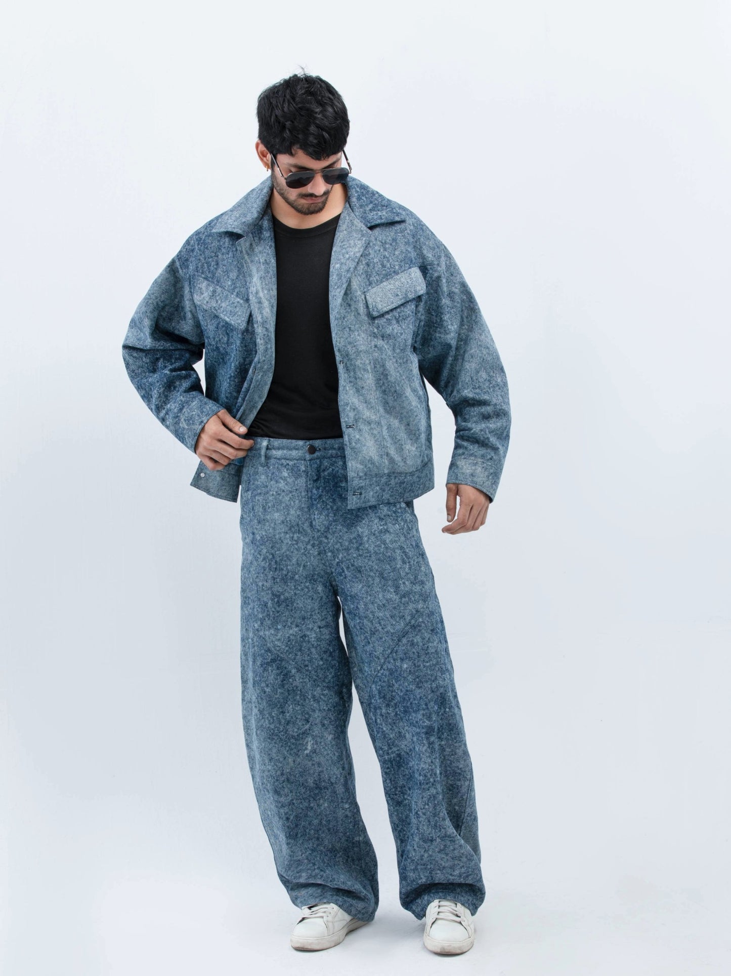 جاكيت جينز ستون ويف