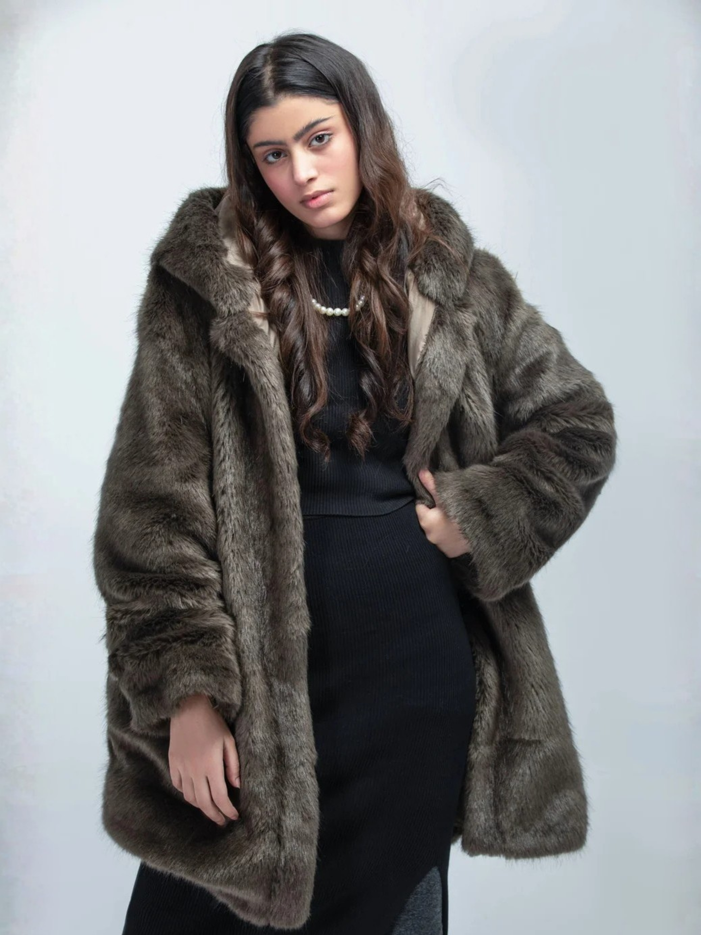 معطف هودي من Timberland Plush